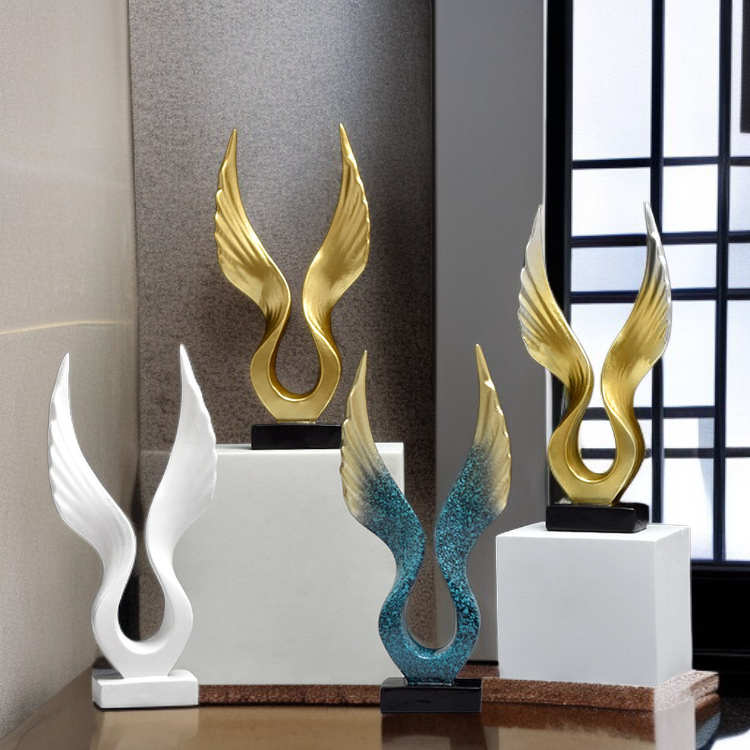 현대 미니 날개 장식품 거실 인테리어 소품