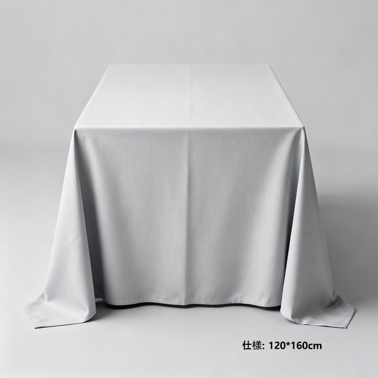 テーブルマットの防水性能を示す画像