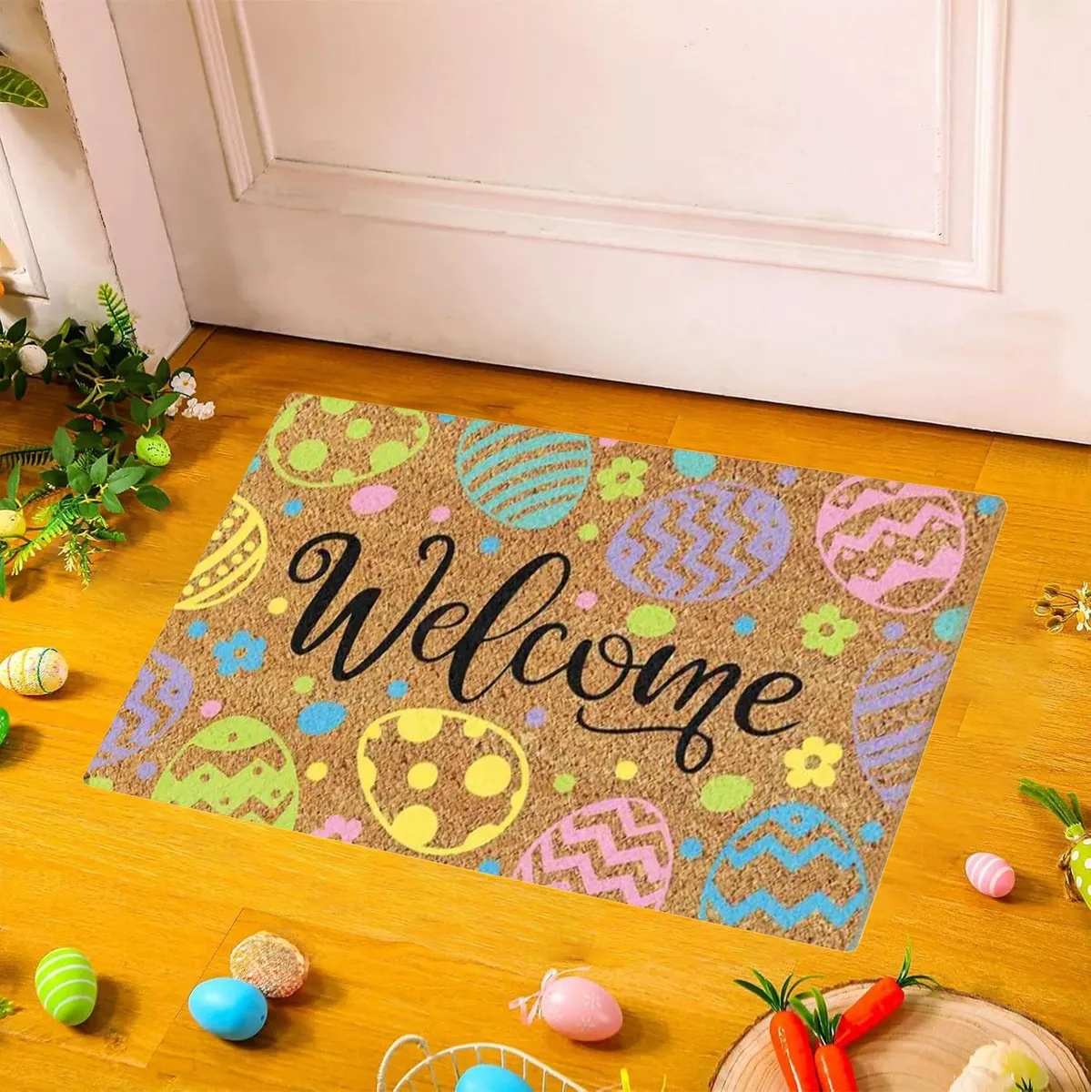 兔子矽藻土地墊 吸水防滑浴室門墊