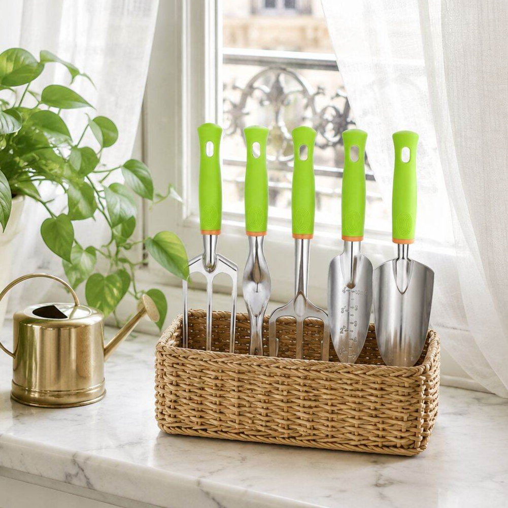 Ensemble d'outils de jardinage 5 pièces pour la maison