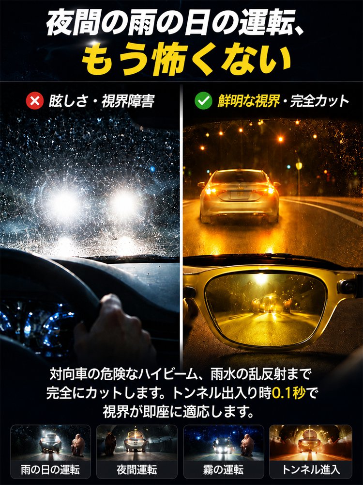 釣り用偏光サングラス 