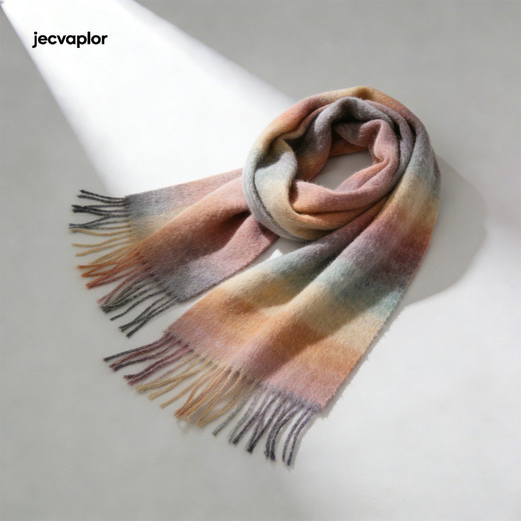 女士羊毛圍巾（2條）