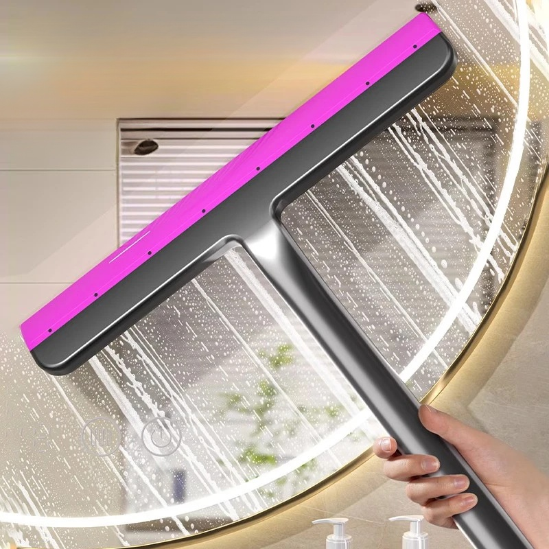 Household Glass Wiper Glass Wiper Household Bathroom Cleaner Long Handle