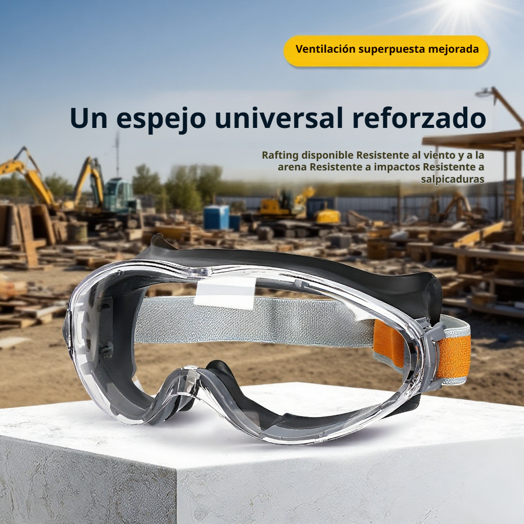 Gafas impermeables para ciclismo y rafting [Modelo HD anti-vaho] 