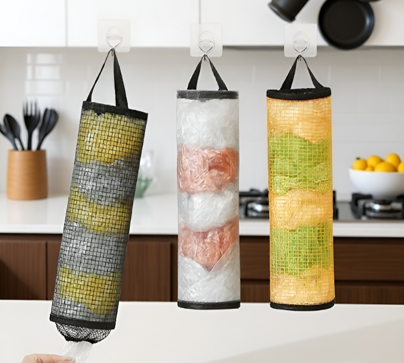 تركيب جهاز تعليق أكياس النفايات