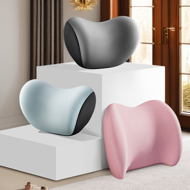 車載ヘッドレストネックパッド 快適メモリーフォーム腰枕 四季対応