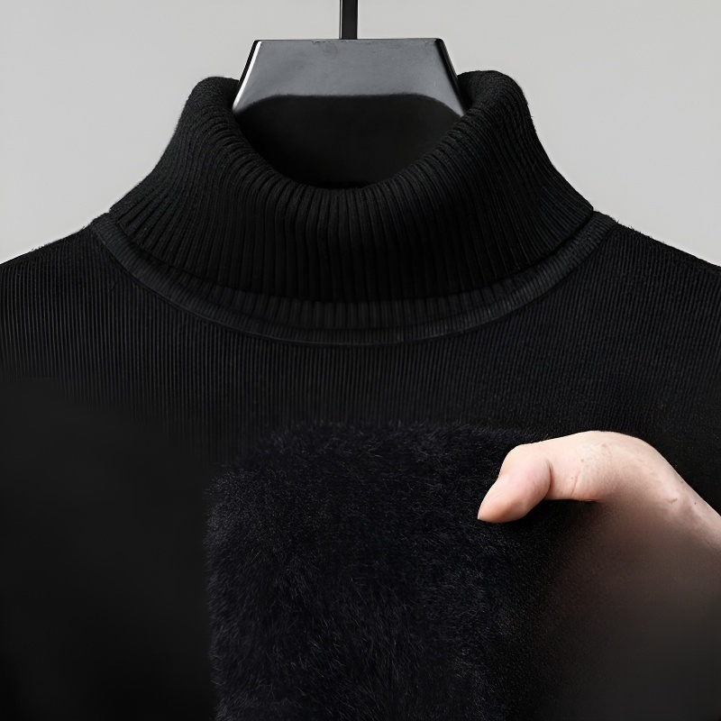 남자 기모 도톰 터틀넥 니트 베이직 캐주얼 이너 니트 남자 기모 터틀넥 니트 베이직 니트