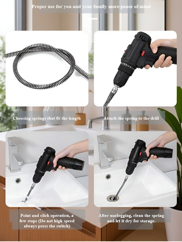 【Fúrógép társa】Csatornatisztító varázseszköz