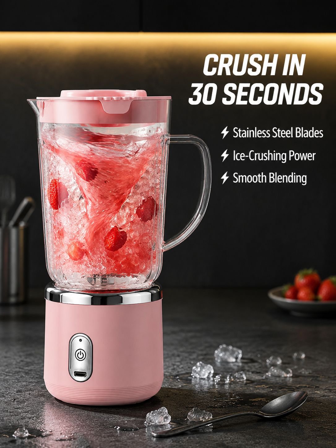 Electric juicer, small, multi-functional, portable juicer, high-speed blender