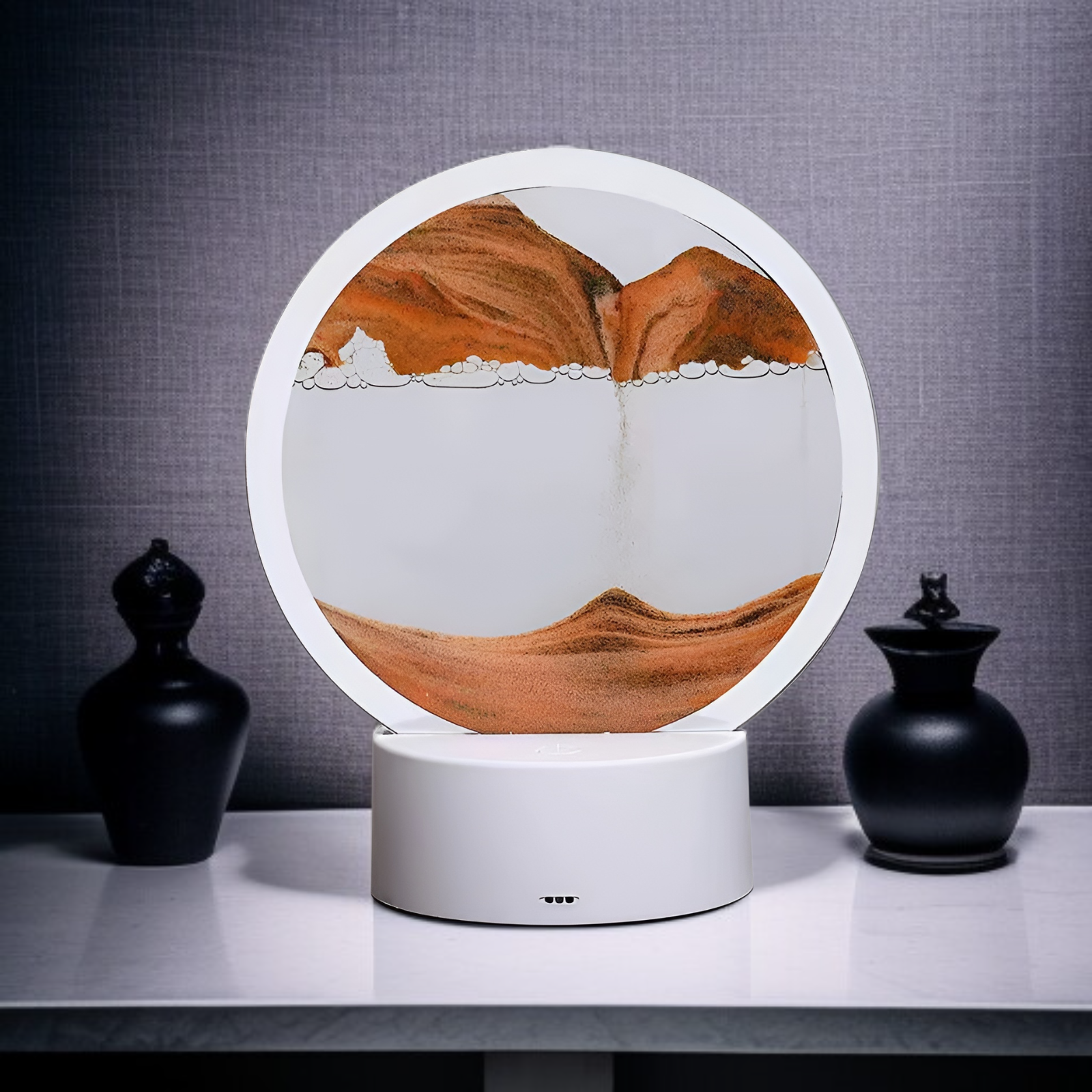 창의적인 모래시계 액자 무드등 침실 장식품