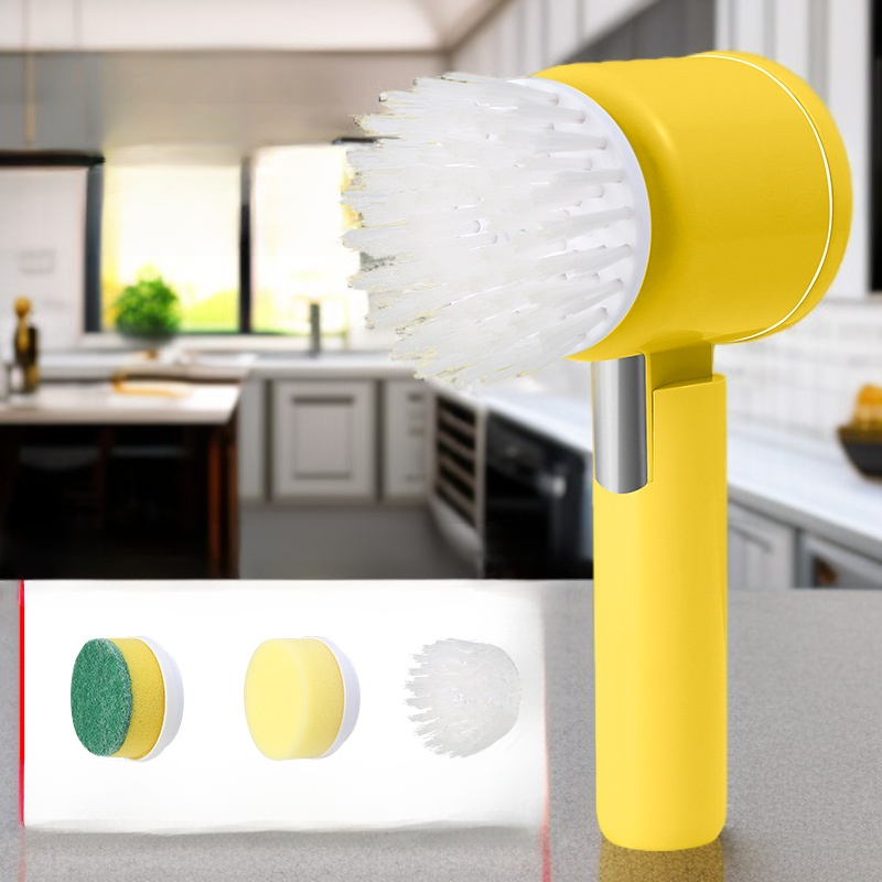 فرشاة تنظيف الصحون الكهربائية متعددة الوظائف