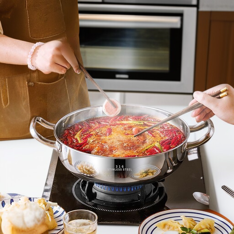 Household Induction Cooker Special Double Ear Soup Pot