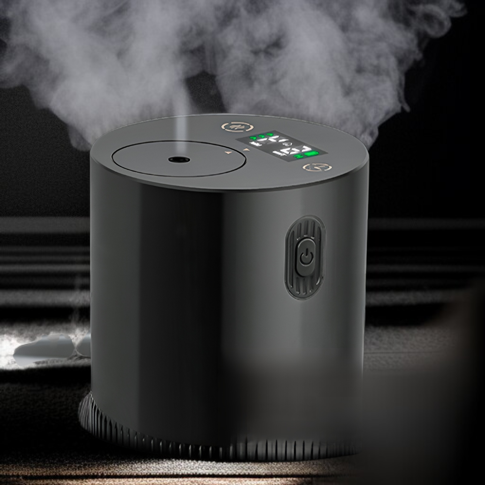 純粋なエッセンシャルオイル水なしアロマセラピーマシン家庭用車2流体冷たい芳香器水なしアトマイザーディフューザーUSB充電2000mAh長いバッテリー寿命