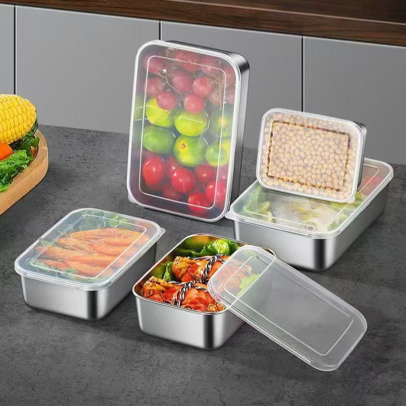 ステンレス携帯保存ボックス