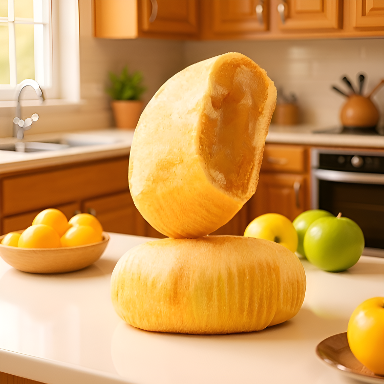 폭발적인 두리안크림 케이크 두리안 빵