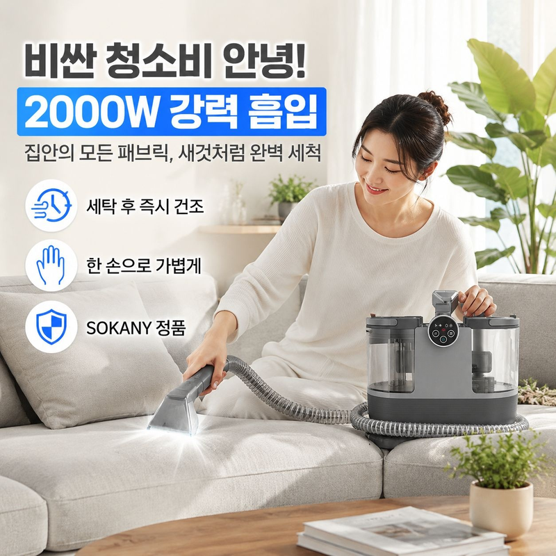 다기능 가정용 소파 청소기, 미니 카페트 클리닝 기기