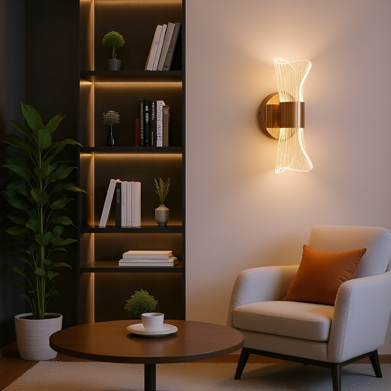 Applique murale moderne et créative pour chambre à coucher