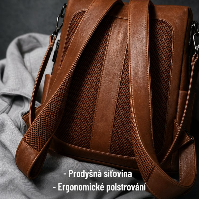 Nový americký stylový moderní batoh s ochranou proti krádeži