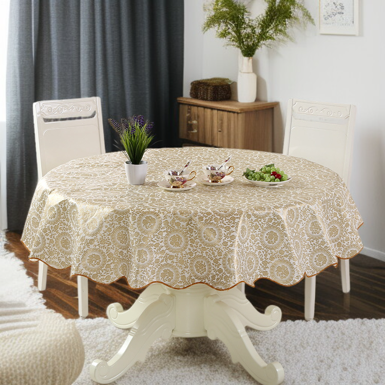 원형 방수 테이블보