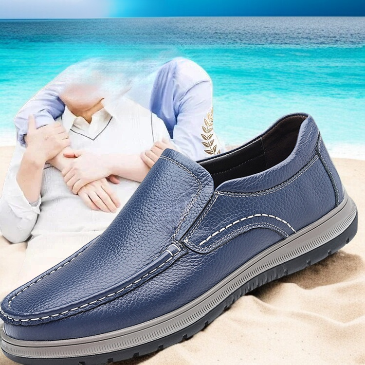 남성 비즈니스 구두 통풍 슬립온 로퍼 세트 남성 구두