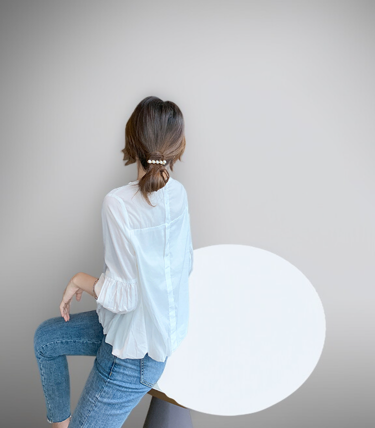 오픈워크 레이스 디테일 클로즈업