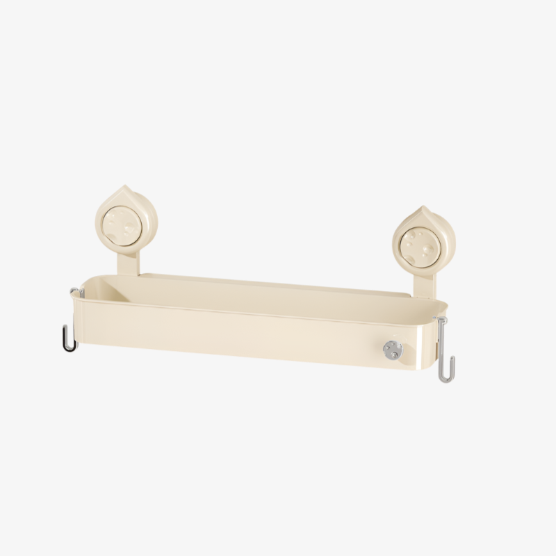Bathroom Wall-Mounted Cosmetic Organizer for Mirror