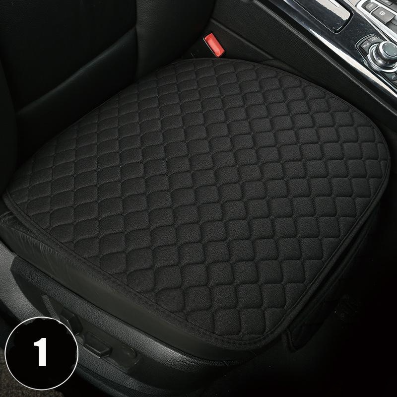 Linen car seat cushion universal car seat cushion car seat cover car seat cushion three piece set se