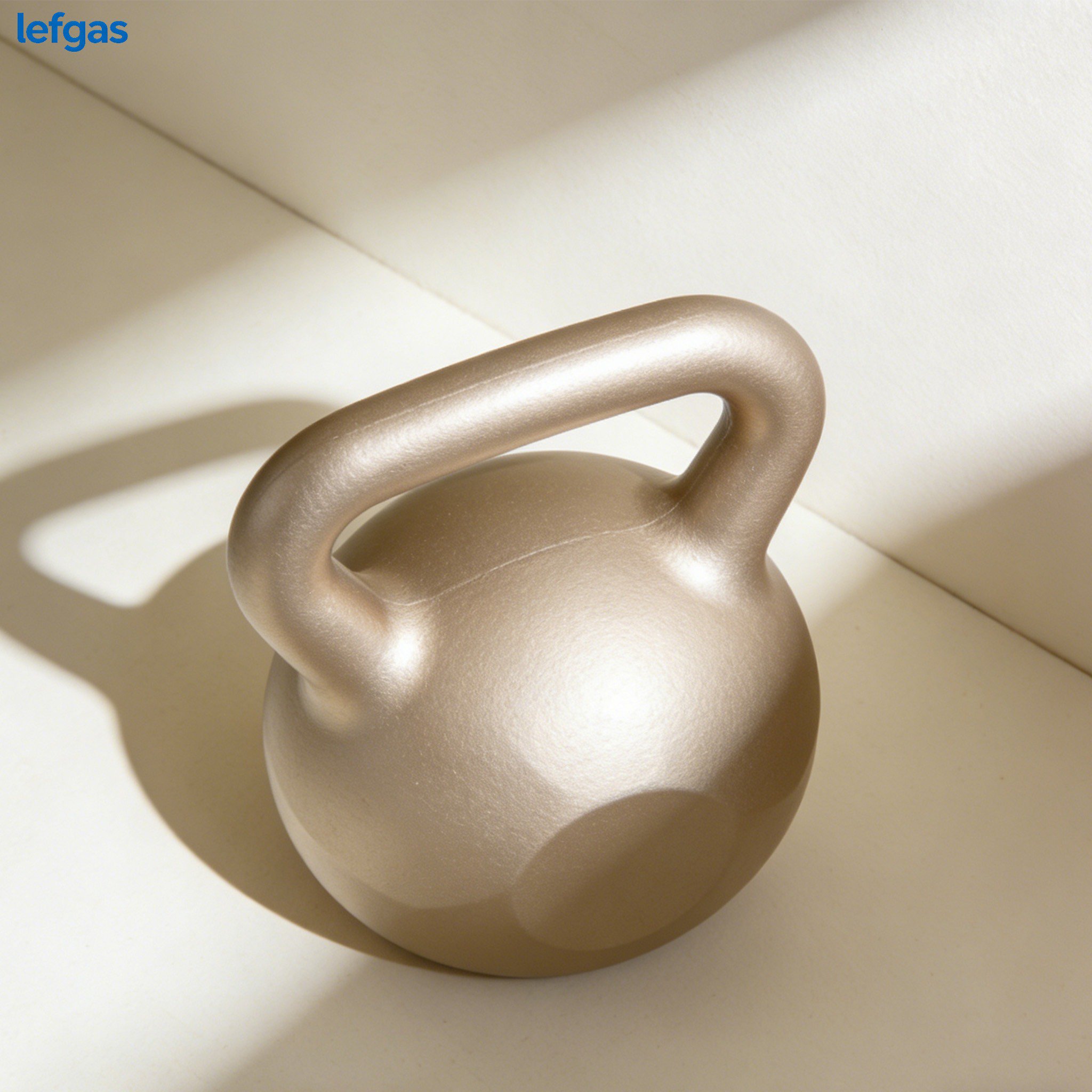 ケトルベルを使った女性の筋トレシーン