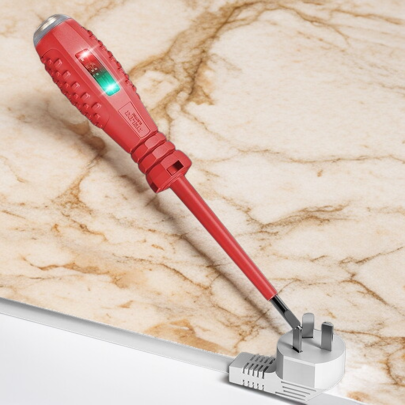 Tester eléctrico universal con luz de colores, bolígrafo de prueba para electricistas