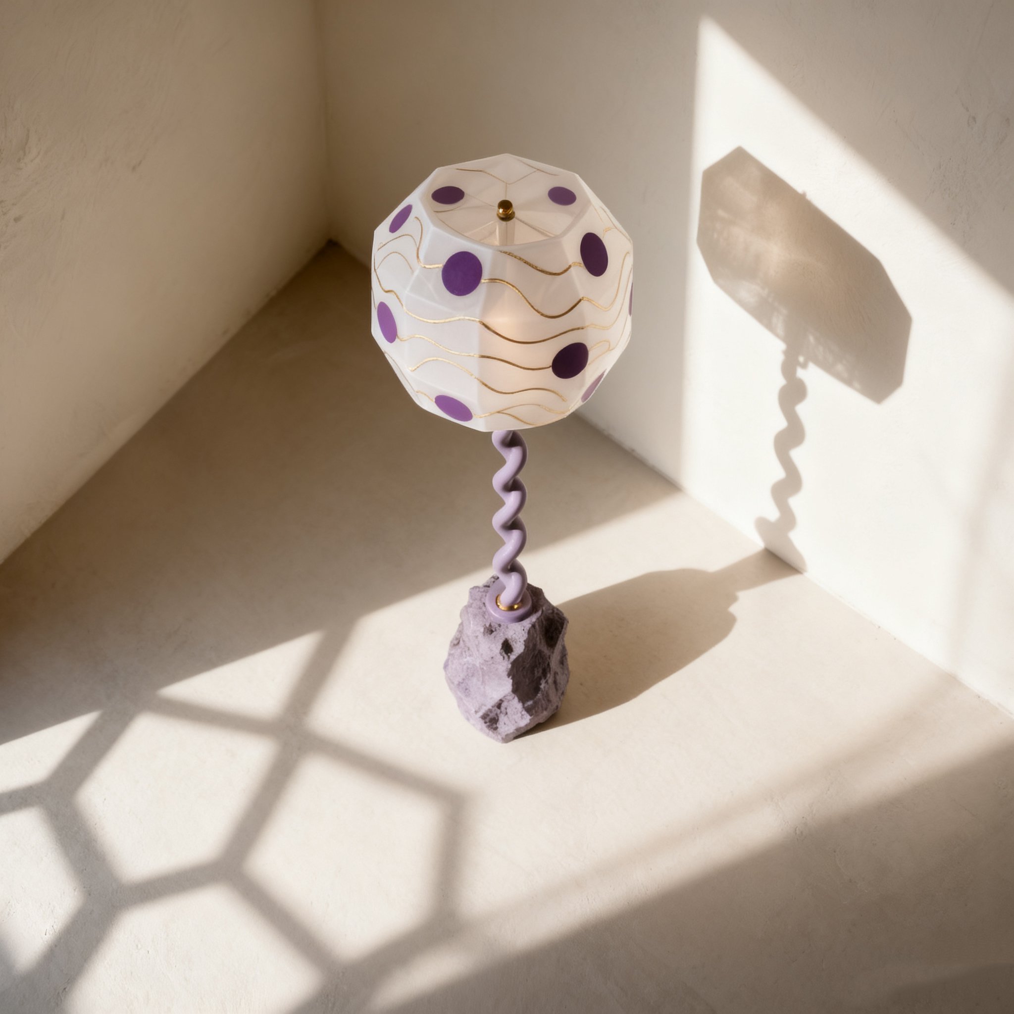 シンプルなリビング用フロアランプ