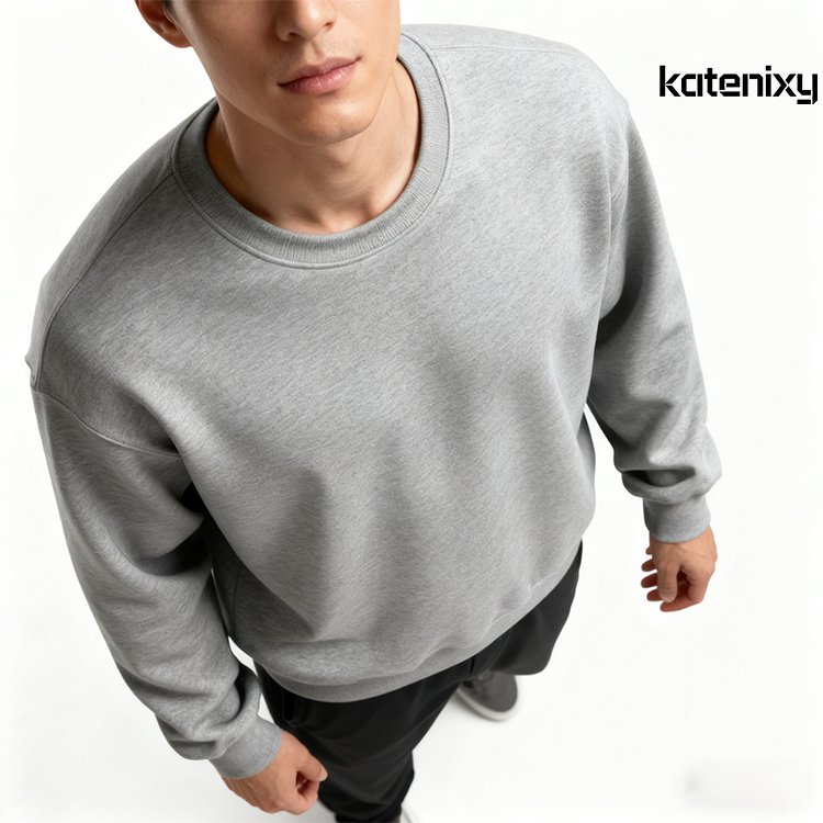 남성 심플 솔리드 컬러 후드 티셔츠 정면 이미지