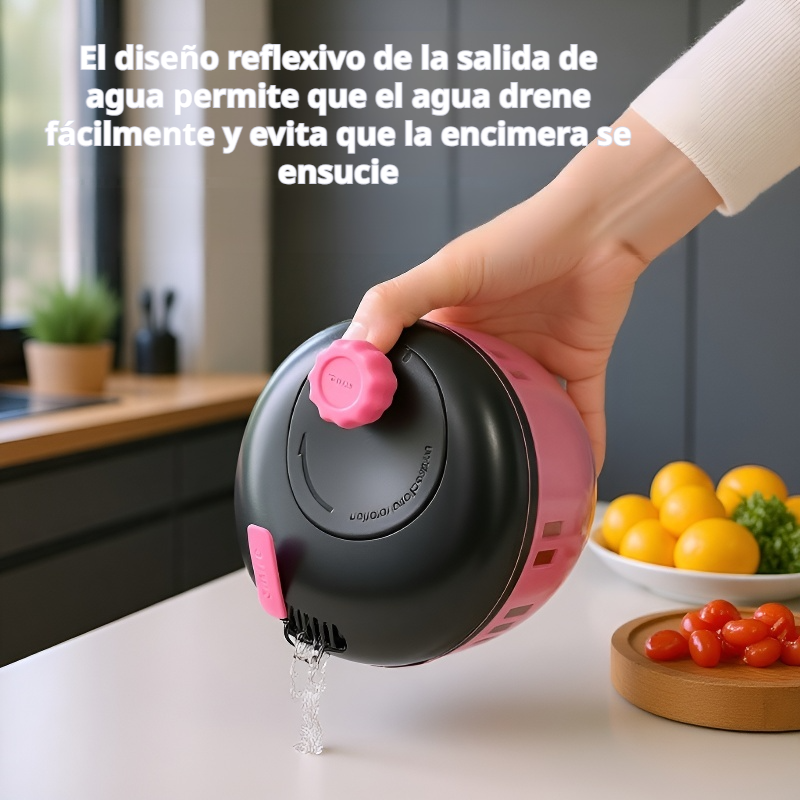 Escurridor manual de verduras y frutas