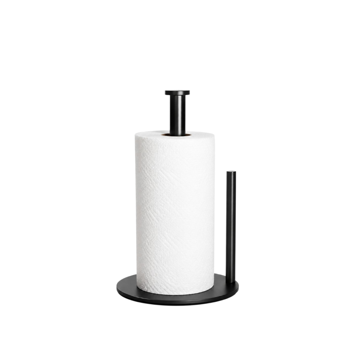 Desktop Stainless Steel Paper Towel Roll Holder for Kitchen