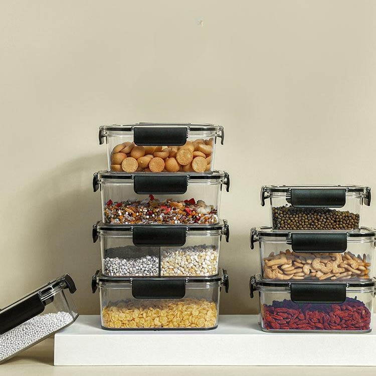 대용량 투명 밀폐 도시락 보관함