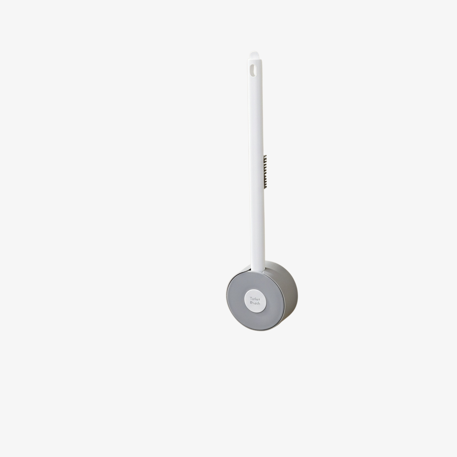 Brosse de toilette en silicone à accrocher, forme sucette