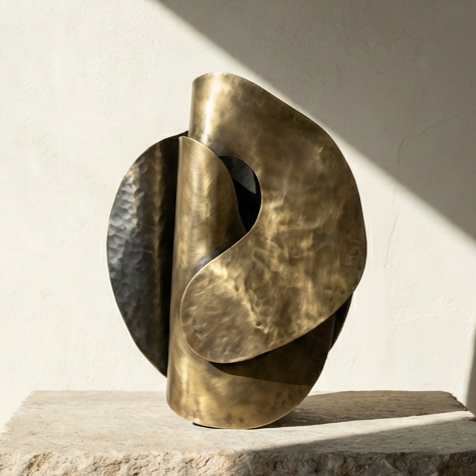 幾何メタルオブジェクト装飾品