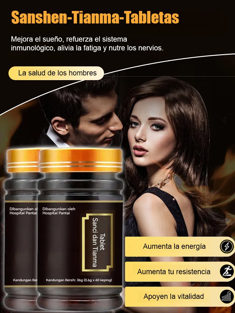 【Cubrir el déficit】Tabletas de Tianma de tres ingredientes