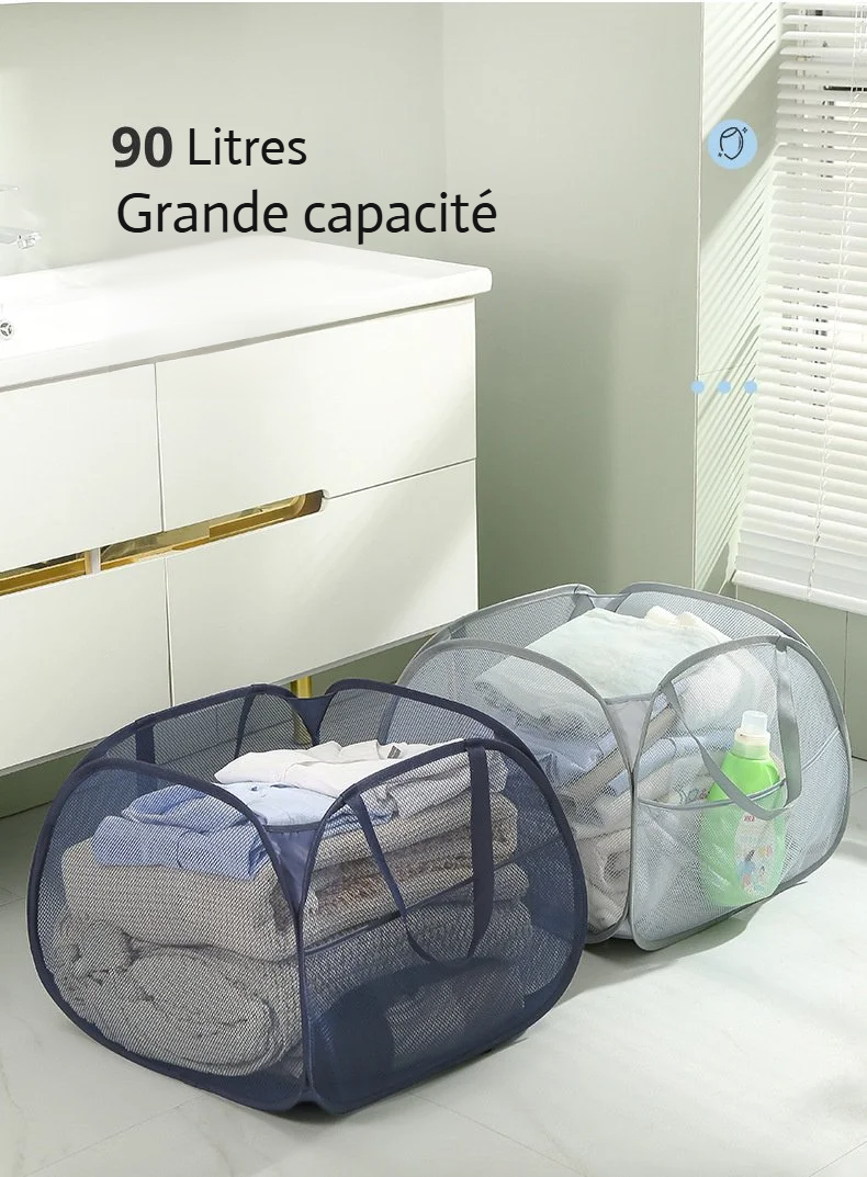 Cesta de lavandería grande para el hogar