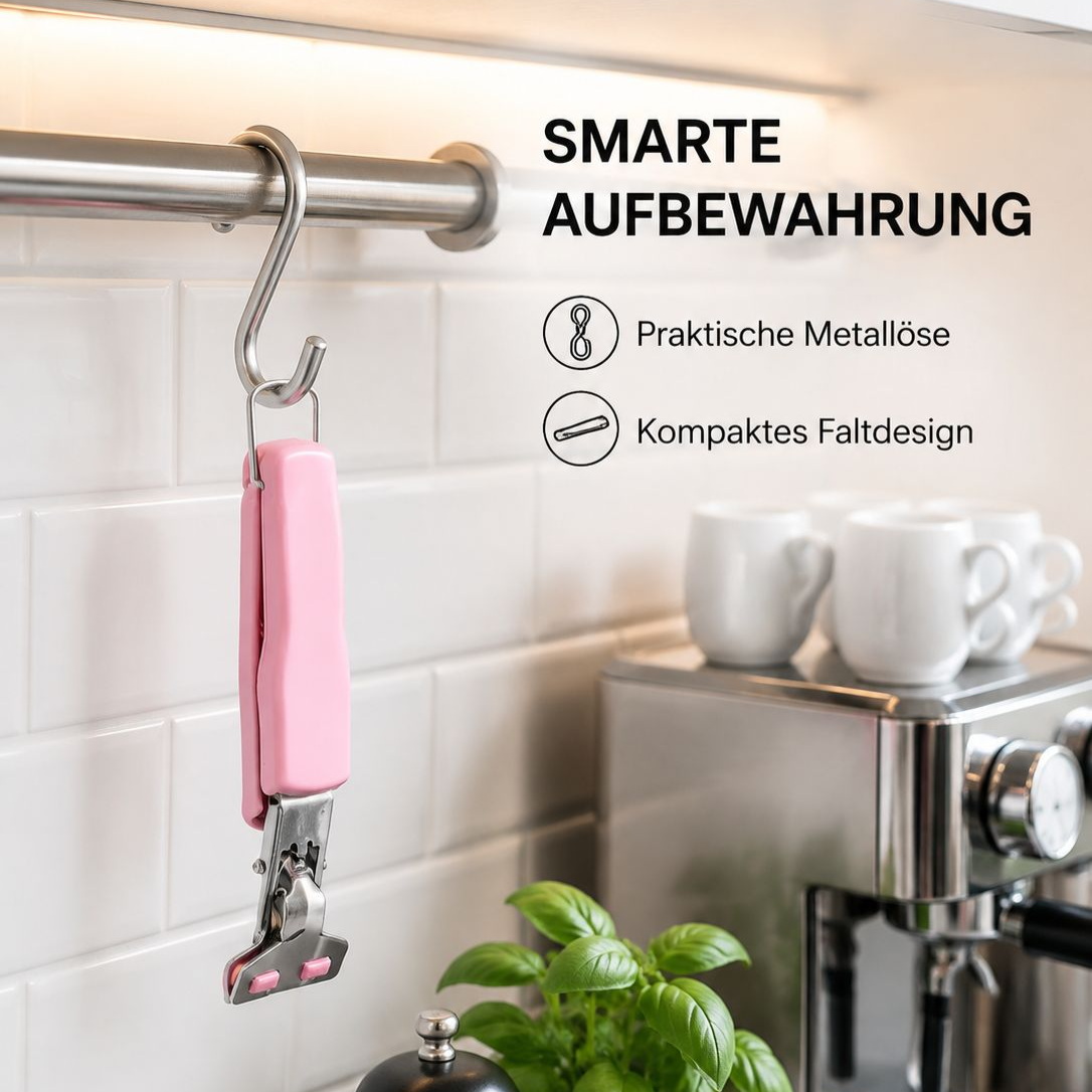 Multifunktionale hitzebeständige Küchenzange