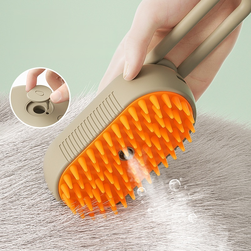 Pet bath massage brush