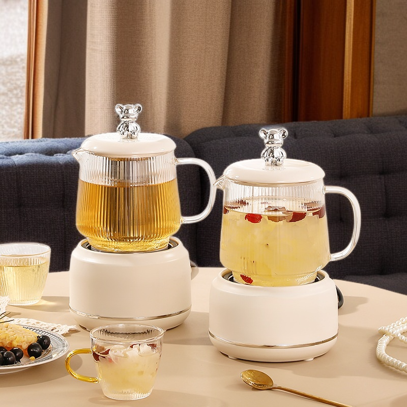 健康ポット 家庭用自動ティーポット オフィス用ミニ花茶・健康カップ