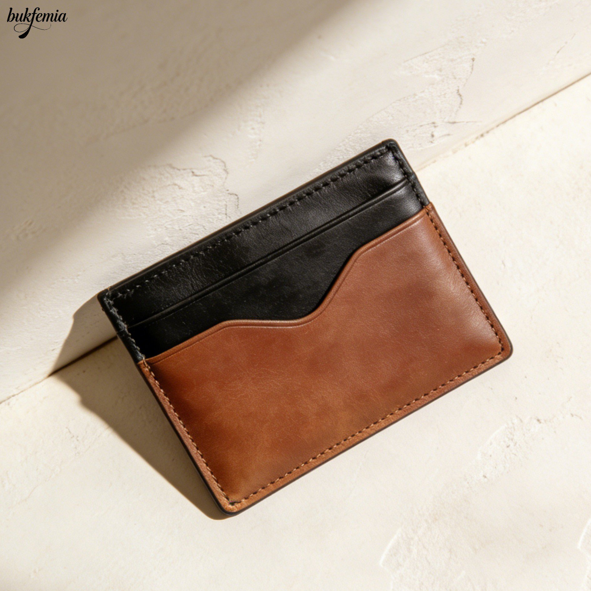 Simple Leather Bill Holder (5 pieces)