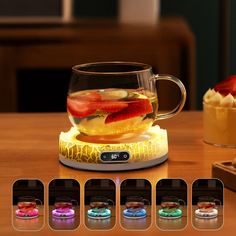 智能多功能桌面暖杯墊