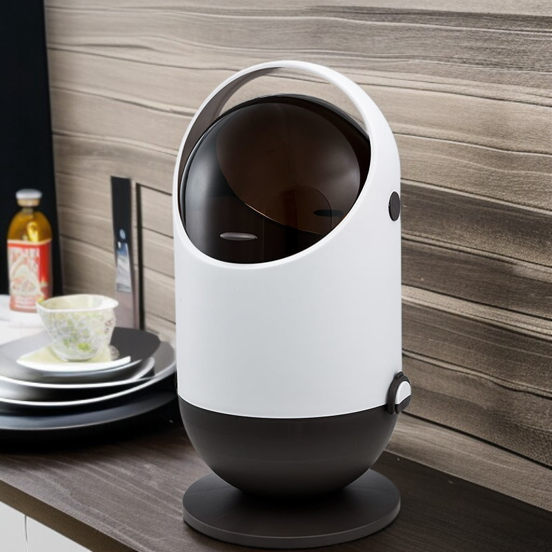 Haushalts-Mülleimer mit Trocken-Nass-Trennung