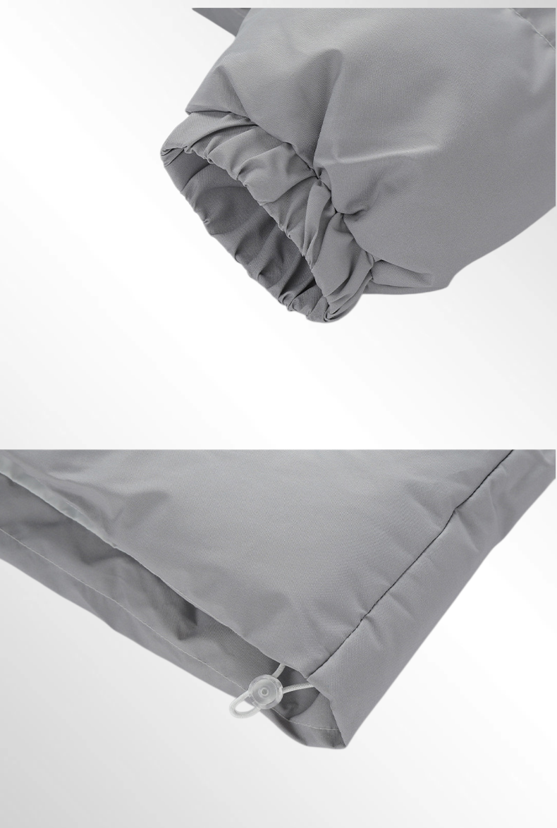 캐주얼 코디에 어울리는 그라데이션 다운 재킷