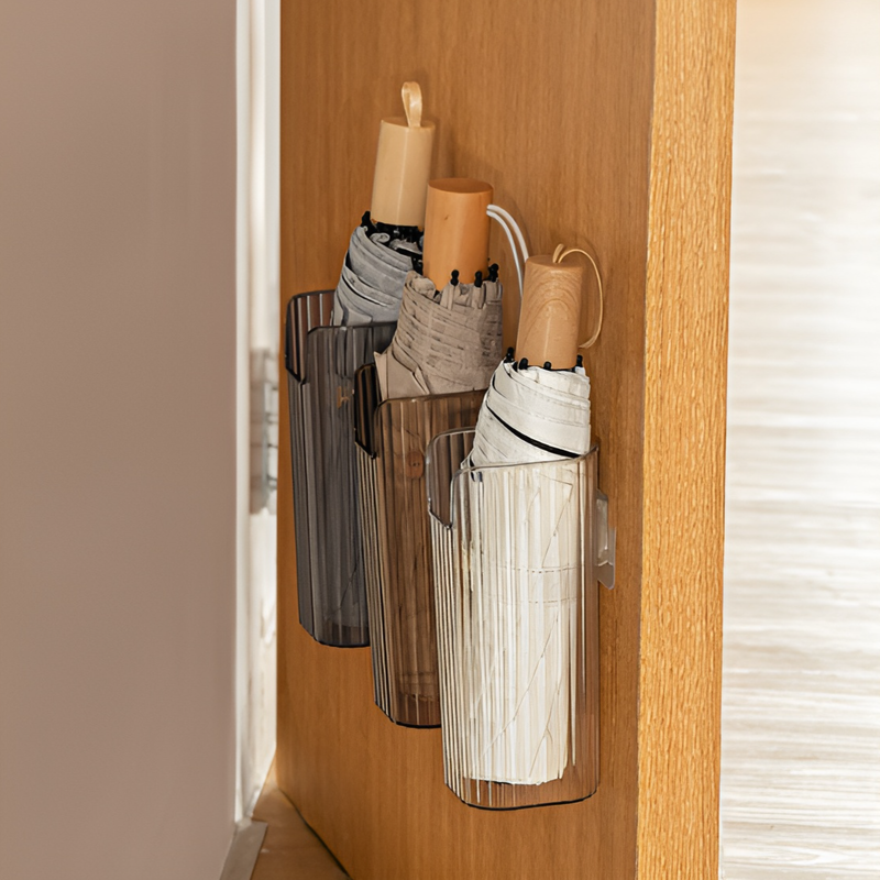 壁掛式雨傘收納架