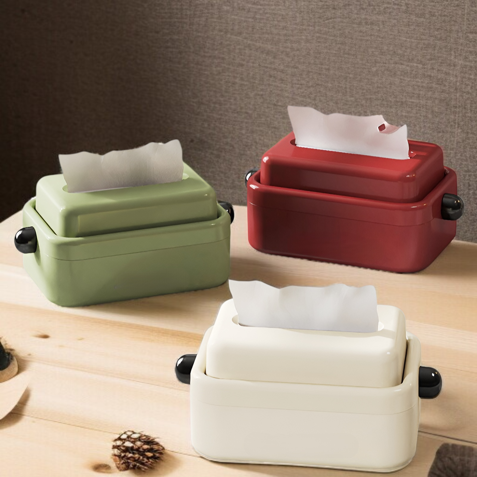 新しいクリエイティブな持ち上げ可能なティッシュボックス寝室リビングルーム高価値紙箱家庭用シンプルで芸術的な収納ボックス