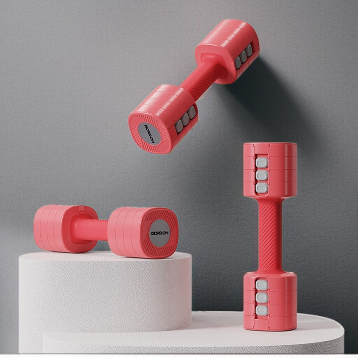 家庭用ダンベル 調節可能な重量の適性の運動装置 クイック・オプション・ラバー・ダンベル フィットネス・ホーム・ダンベル・セット