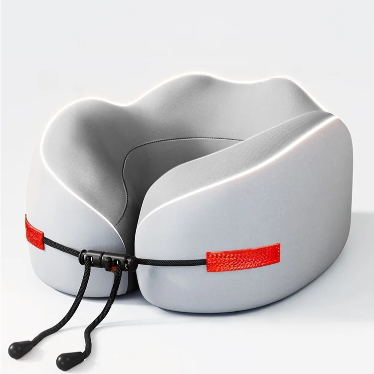 帶收納盒記憶棉U型枕