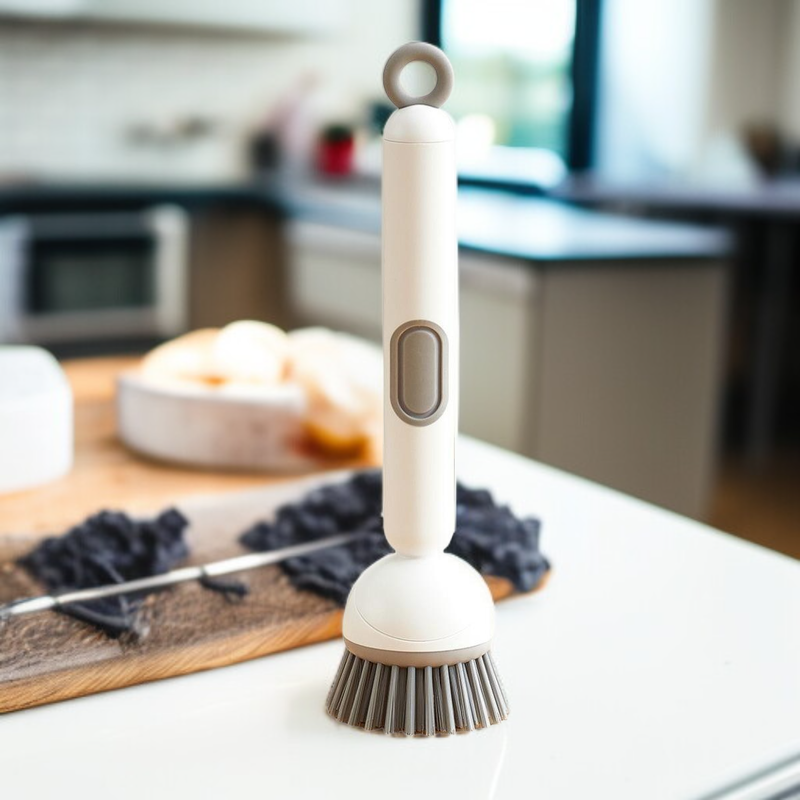 فرشاة الأواني ذات المقبض الطويل